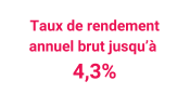 Taux 4,3%